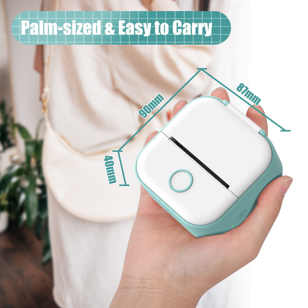 Pocketto™ Portable Printer — Inkless, Wireless & Pocket-Sized